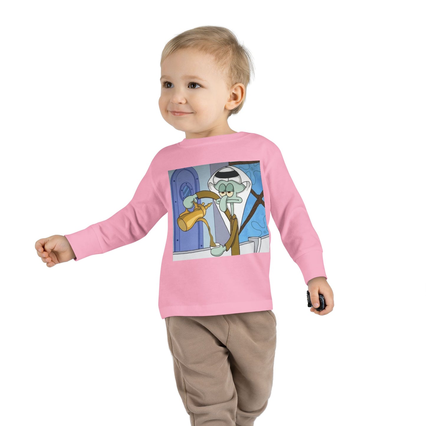 Toddler Squid Long Sleeve Tee