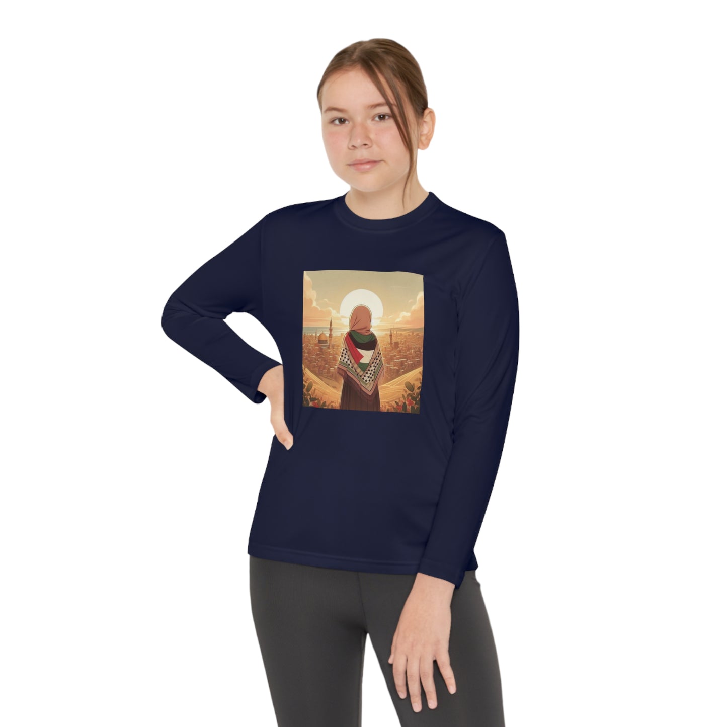 Youth Long Sleeve Beautiful View Tee