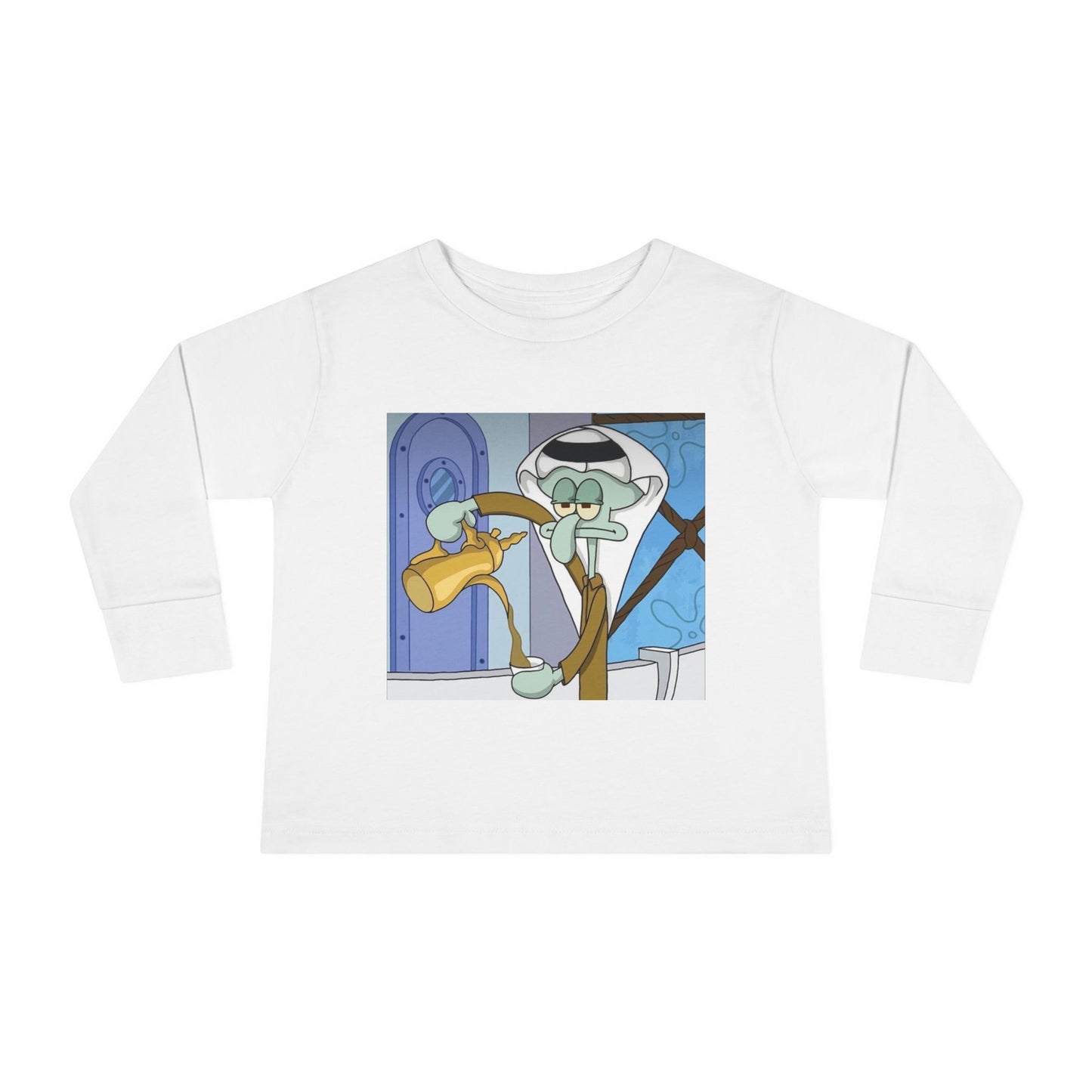 Toddler Squid Long Sleeve Tee