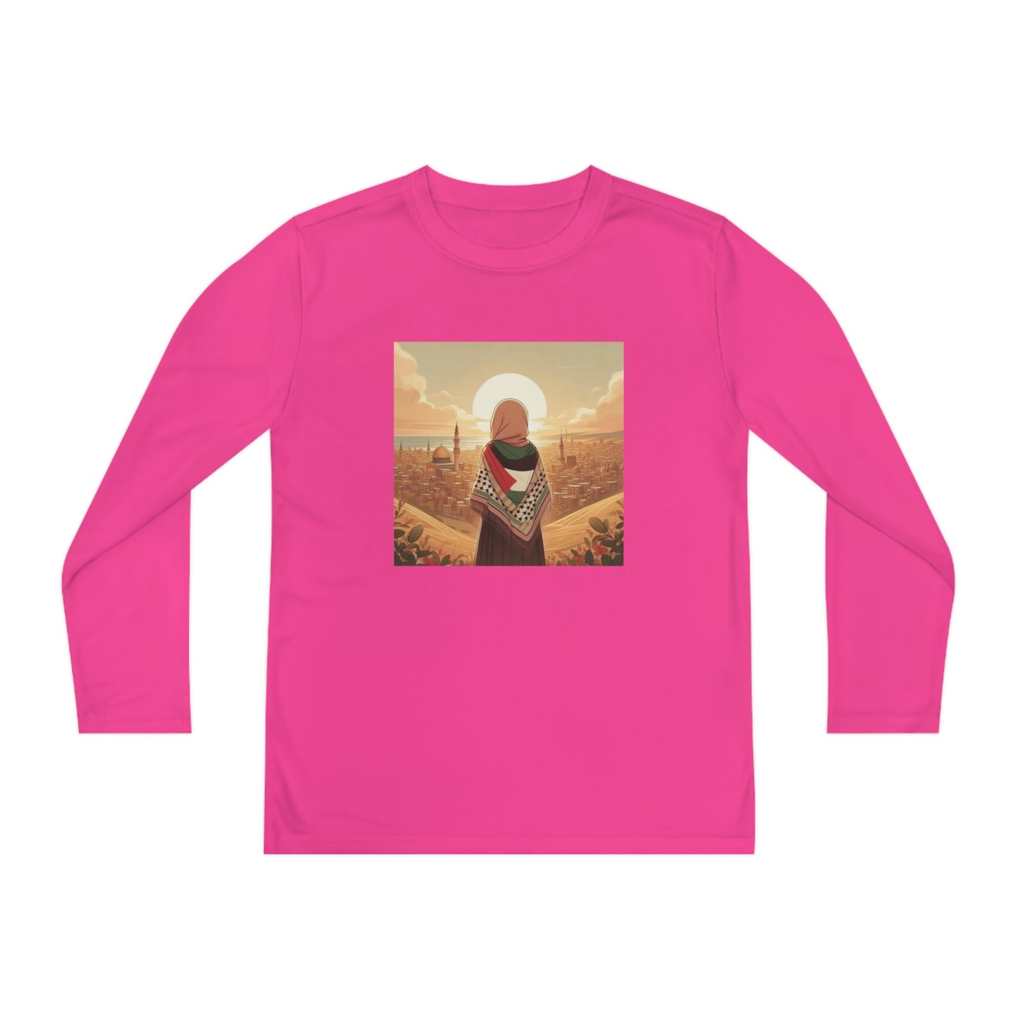 Youth Long Sleeve Beautiful View Tee