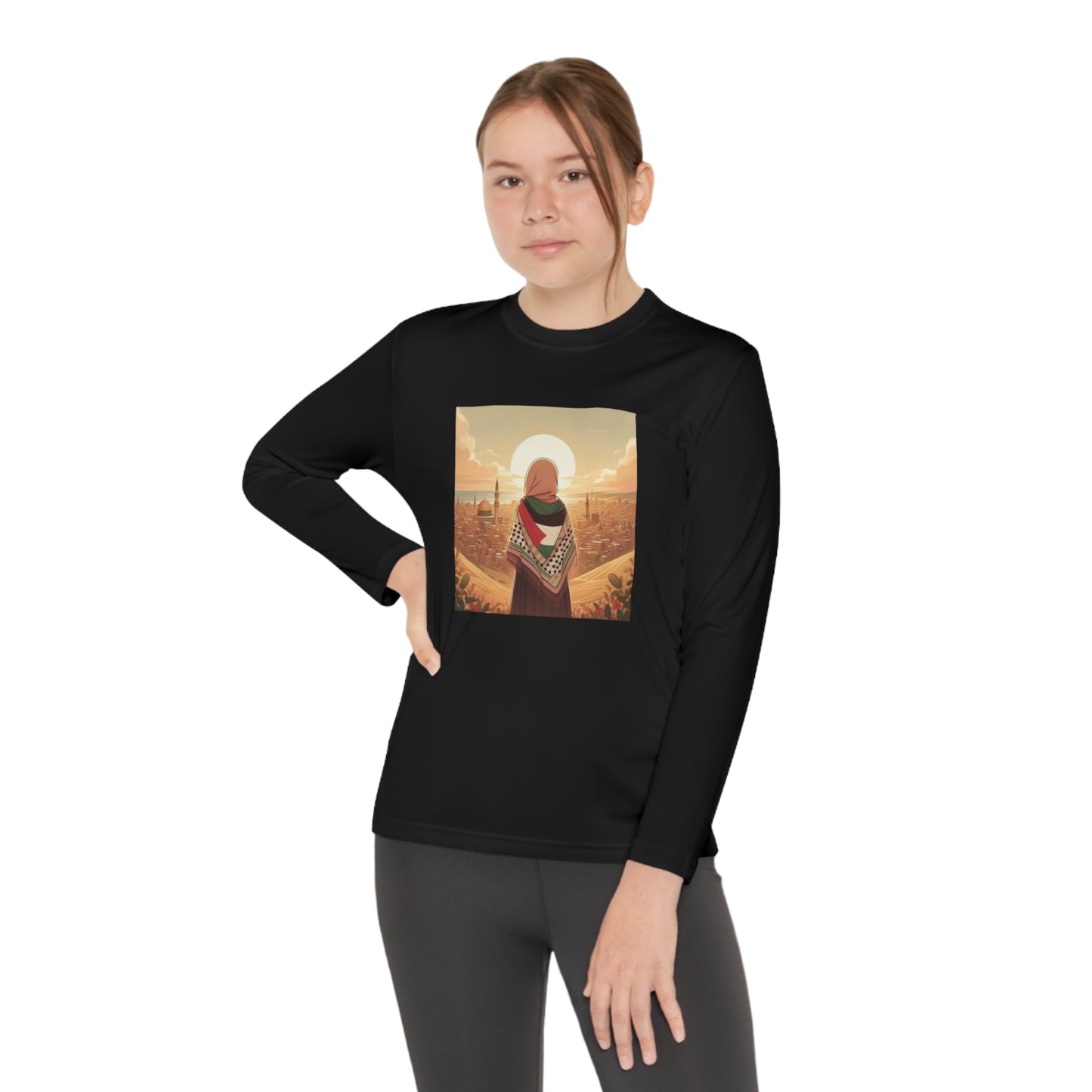 Youth Long Sleeve Beautiful View Tee