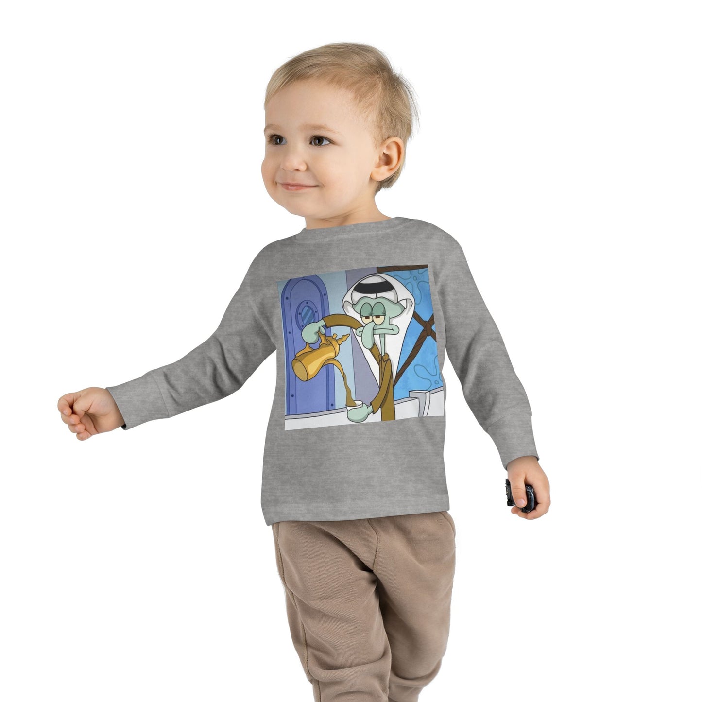 Toddler Squid Long Sleeve Tee