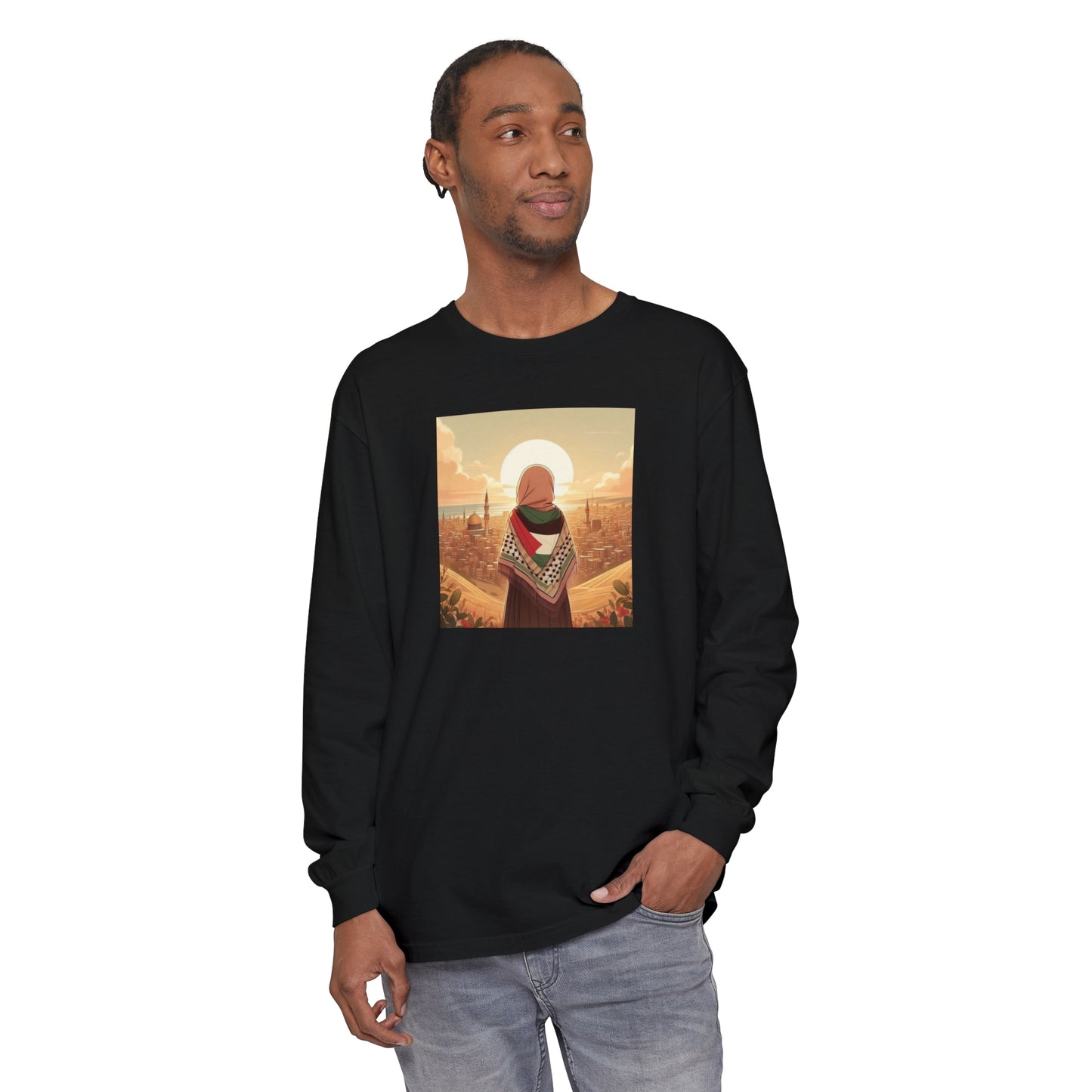 A Beautiful View Long Sleeve T-Shirt