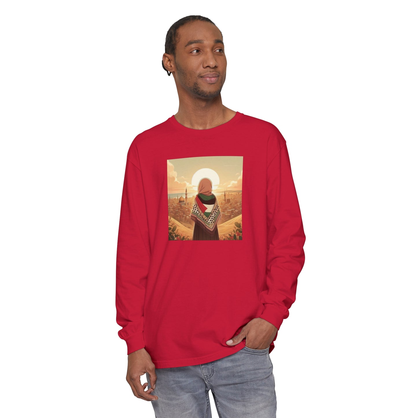 A Beautiful View Long Sleeve T-Shirt