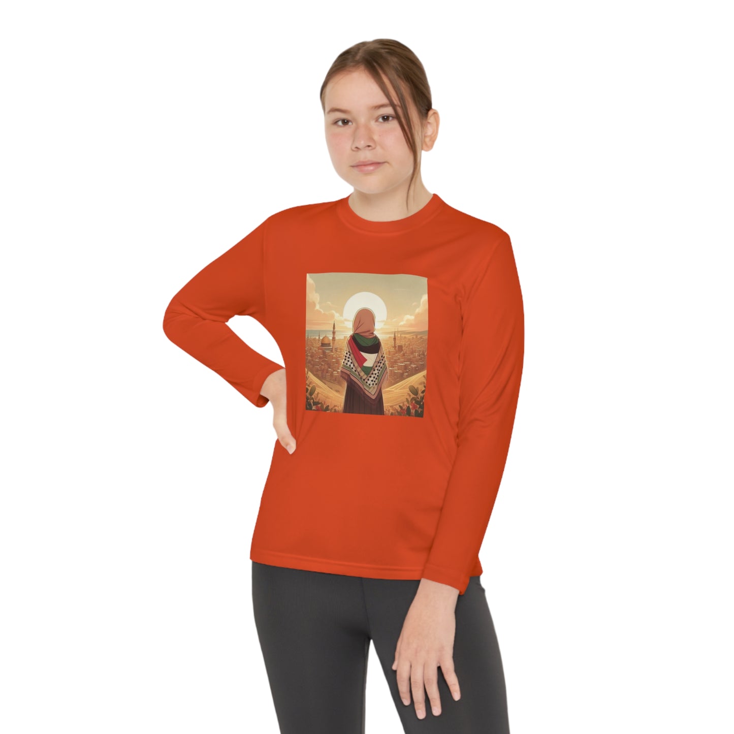 Youth Long Sleeve Beautiful View Tee