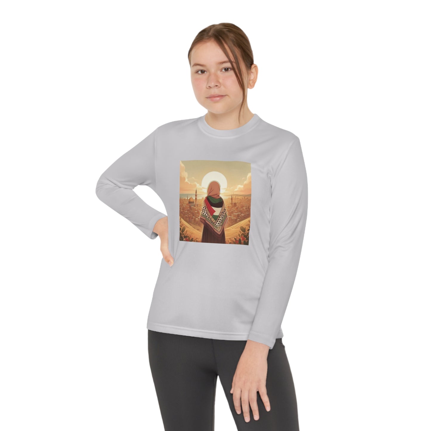 Youth Long Sleeve Beautiful View Tee