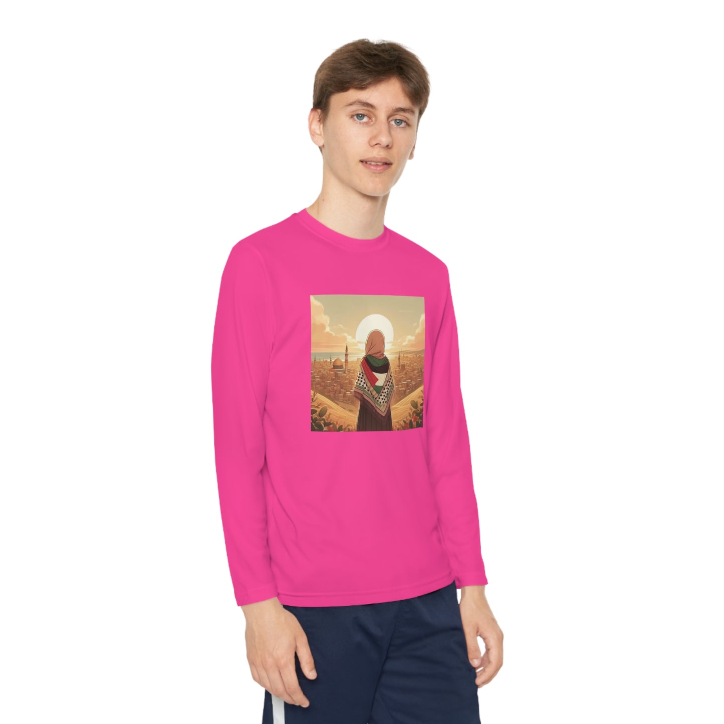 Youth Long Sleeve Beautiful View Tee
