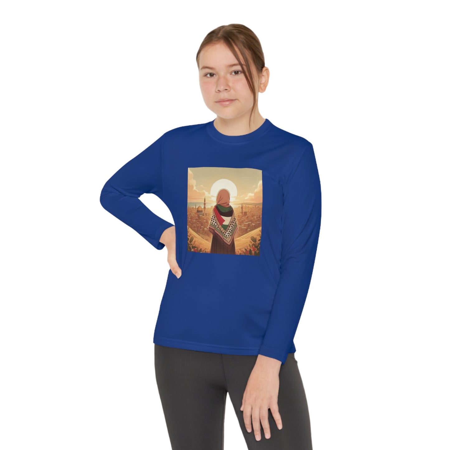 Youth Long Sleeve Beautiful View Tee