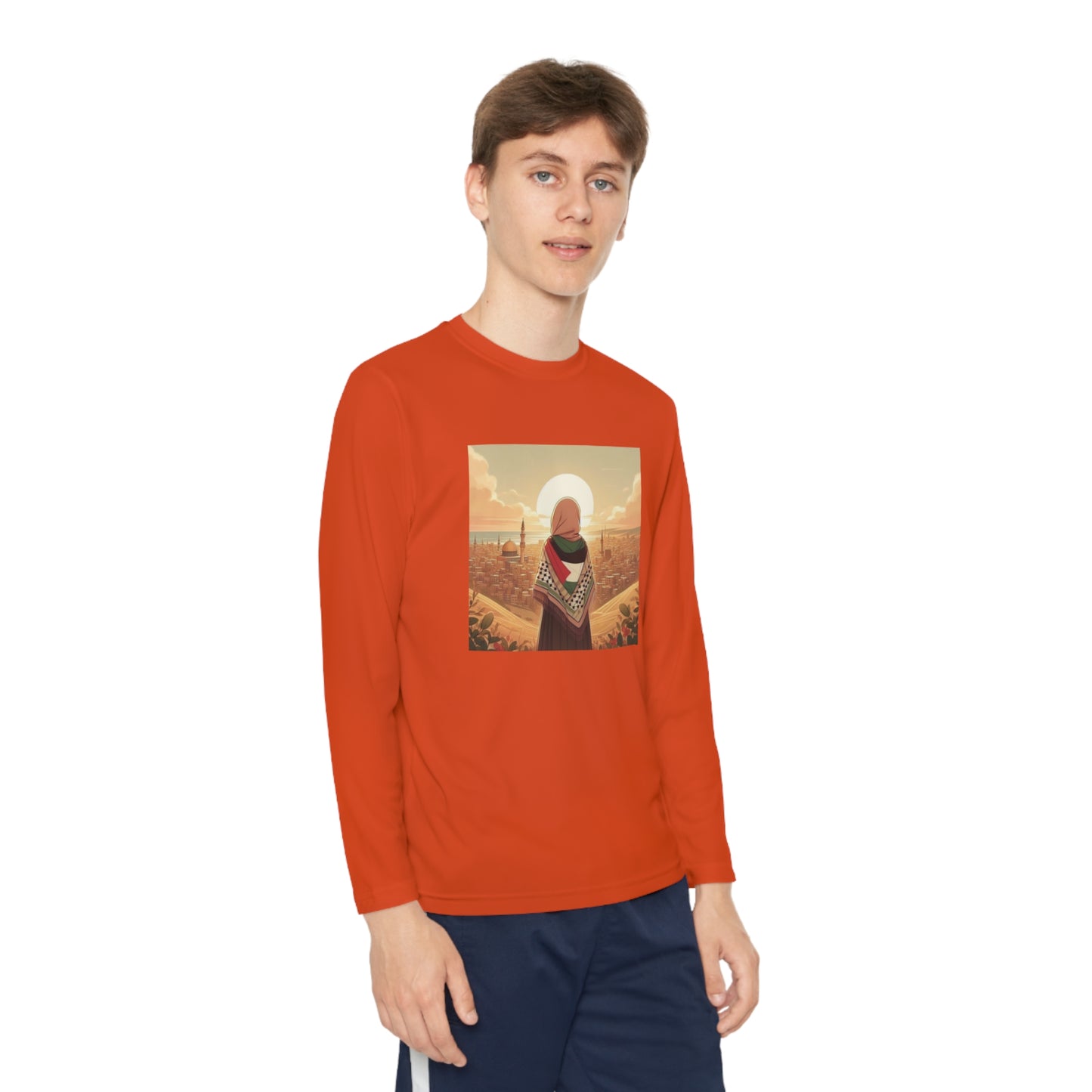 Youth Long Sleeve Beautiful View Tee