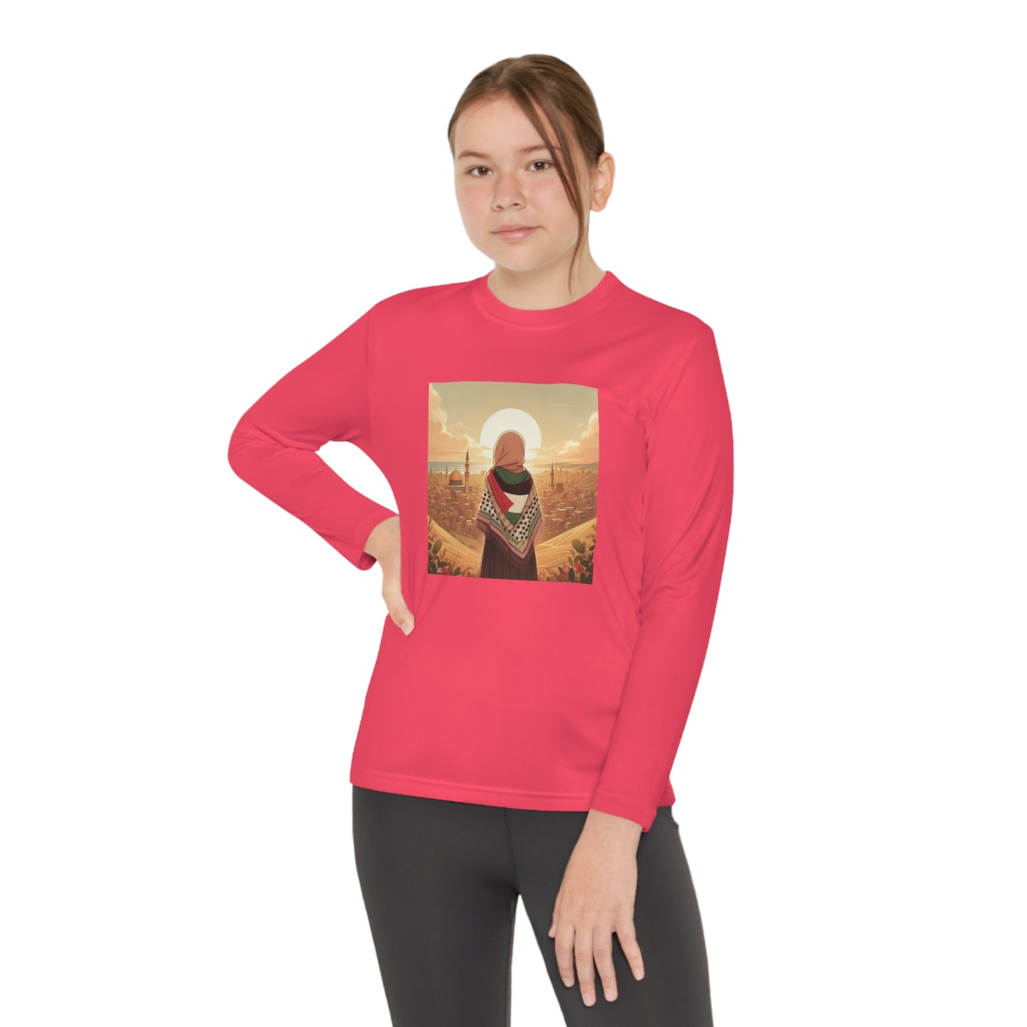 Youth Long Sleeve Beautiful View Tee