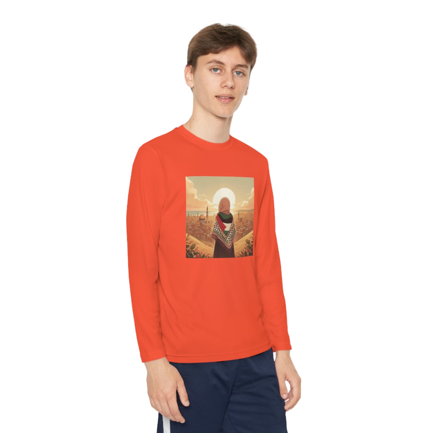 Youth Long Sleeve Beautiful View Tee
