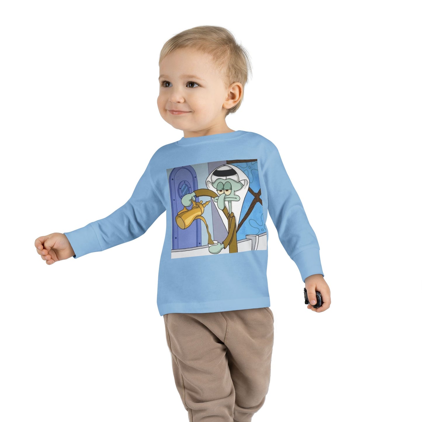 Toddler Squid Long Sleeve Tee