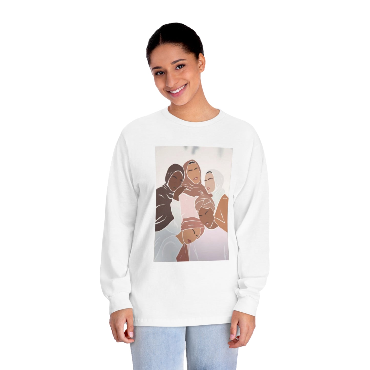 Hijabi Sistas Long Sleeve T-Shirt