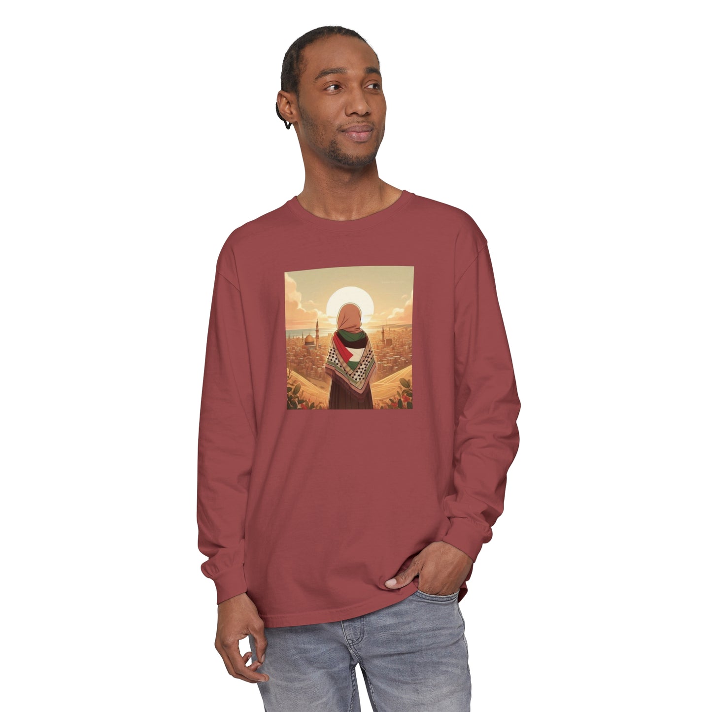 A Beautiful View Long Sleeve T-Shirt