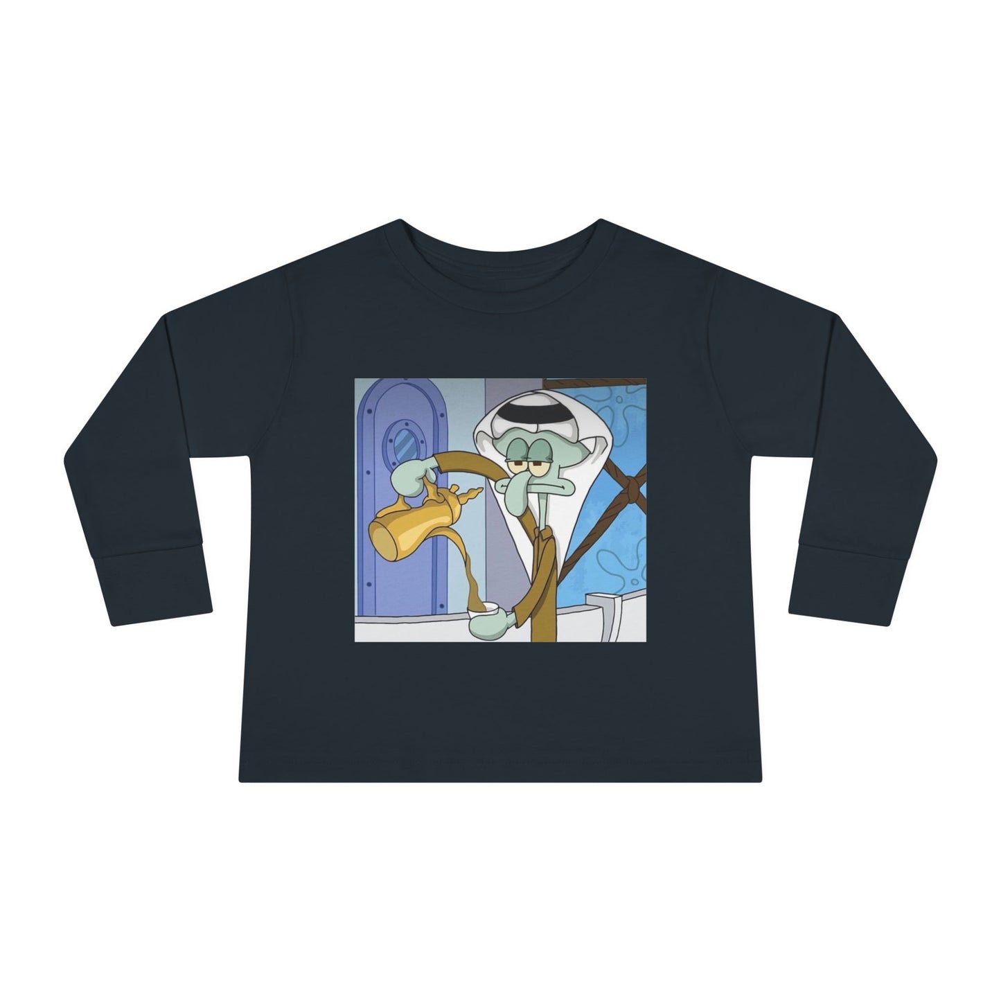 Toddler Squid Long Sleeve Tee