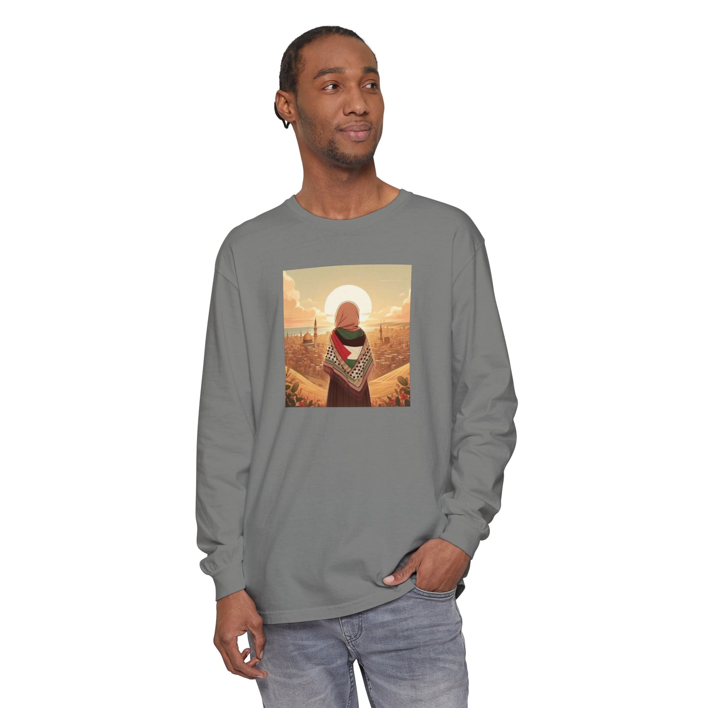 A Beautiful View Long Sleeve T-Shirt