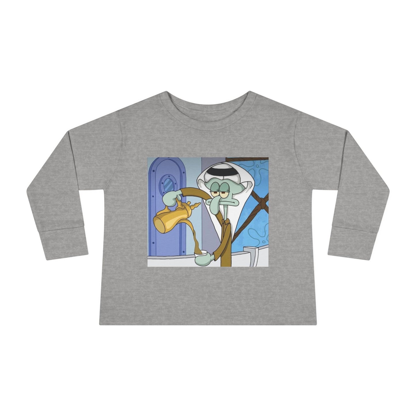 Toddler Squid Long Sleeve Tee