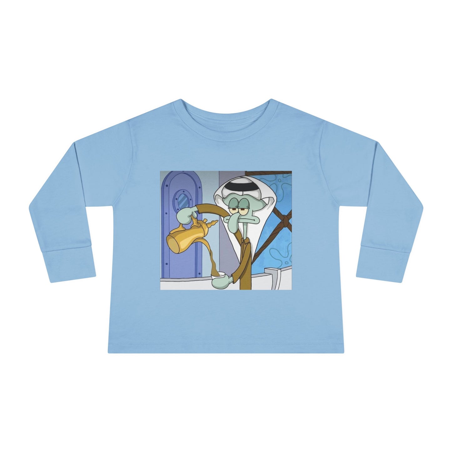 Toddler Squid Long Sleeve Tee
