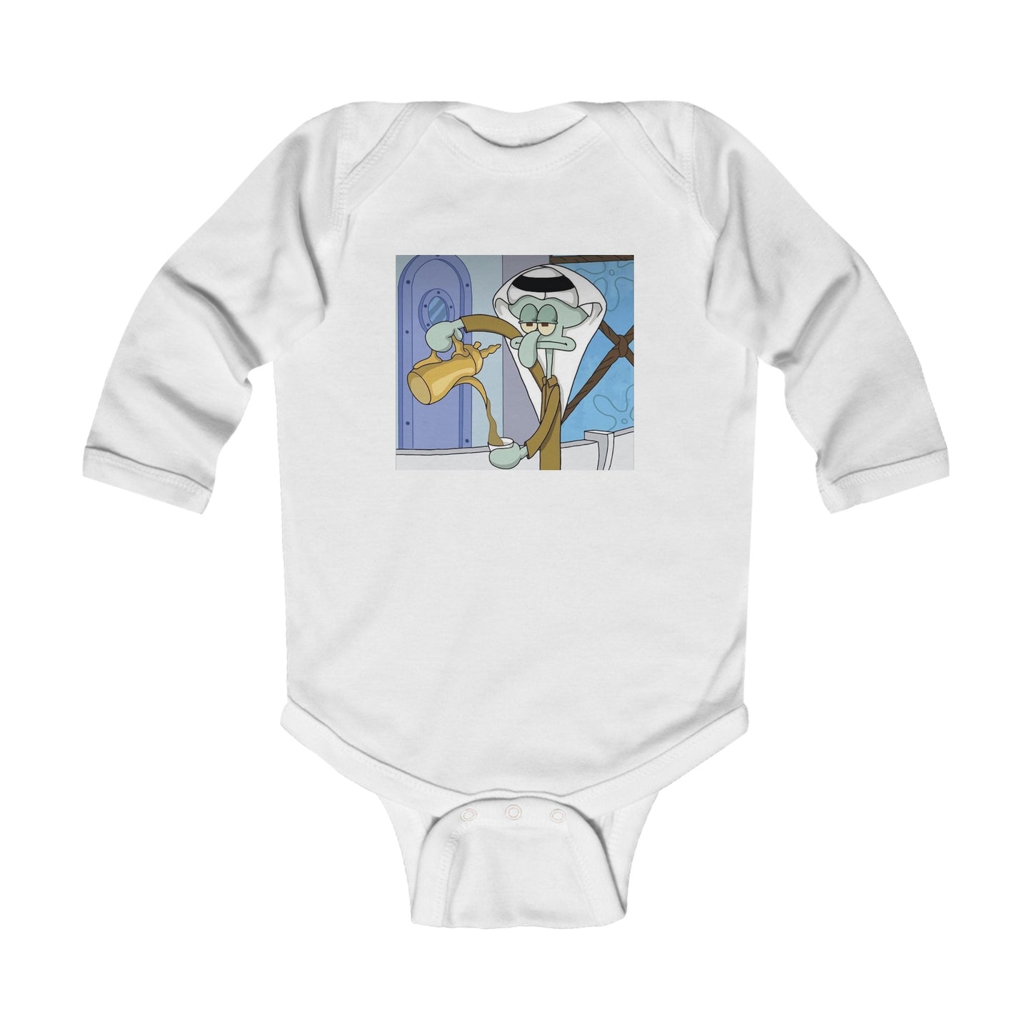 Infant Squid Long Sleeve Bodysuit