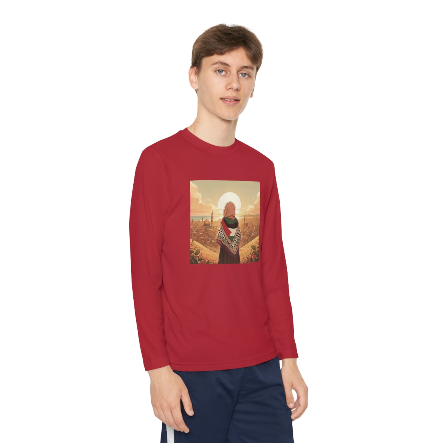 Youth Long Sleeve Beautiful View Tee