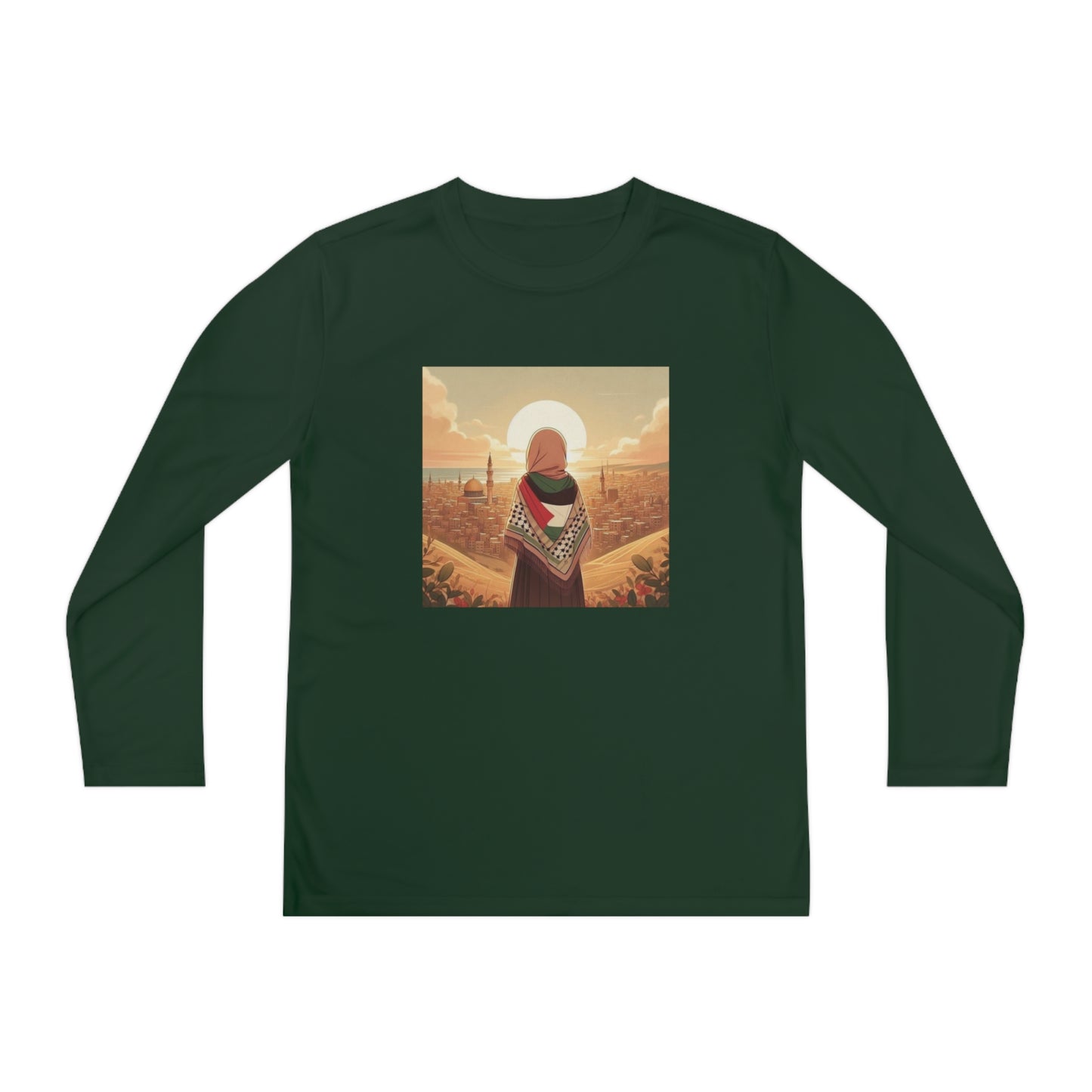 Youth Long Sleeve Beautiful View Tee