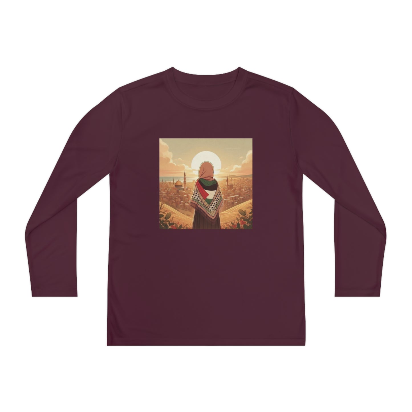 Youth Long Sleeve Beautiful View Tee