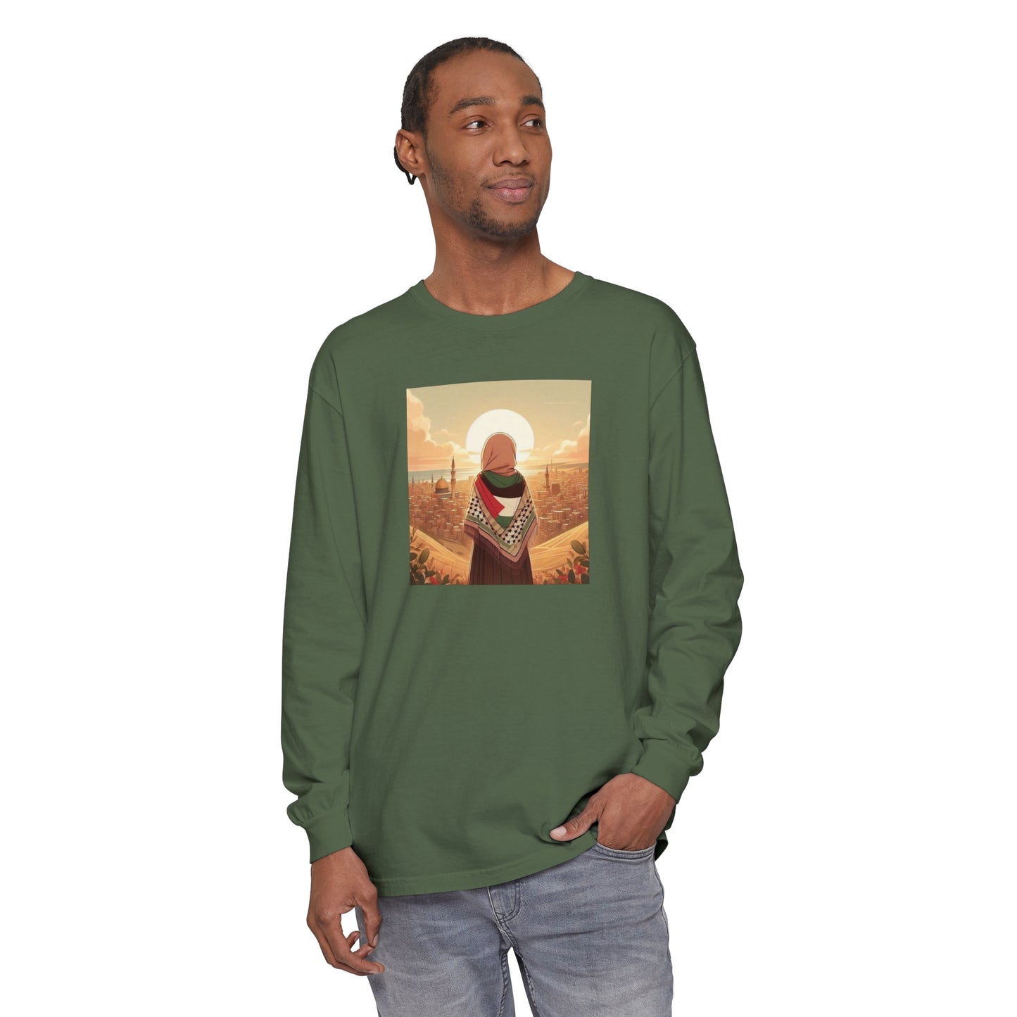 A Beautiful View Long Sleeve T-Shirt