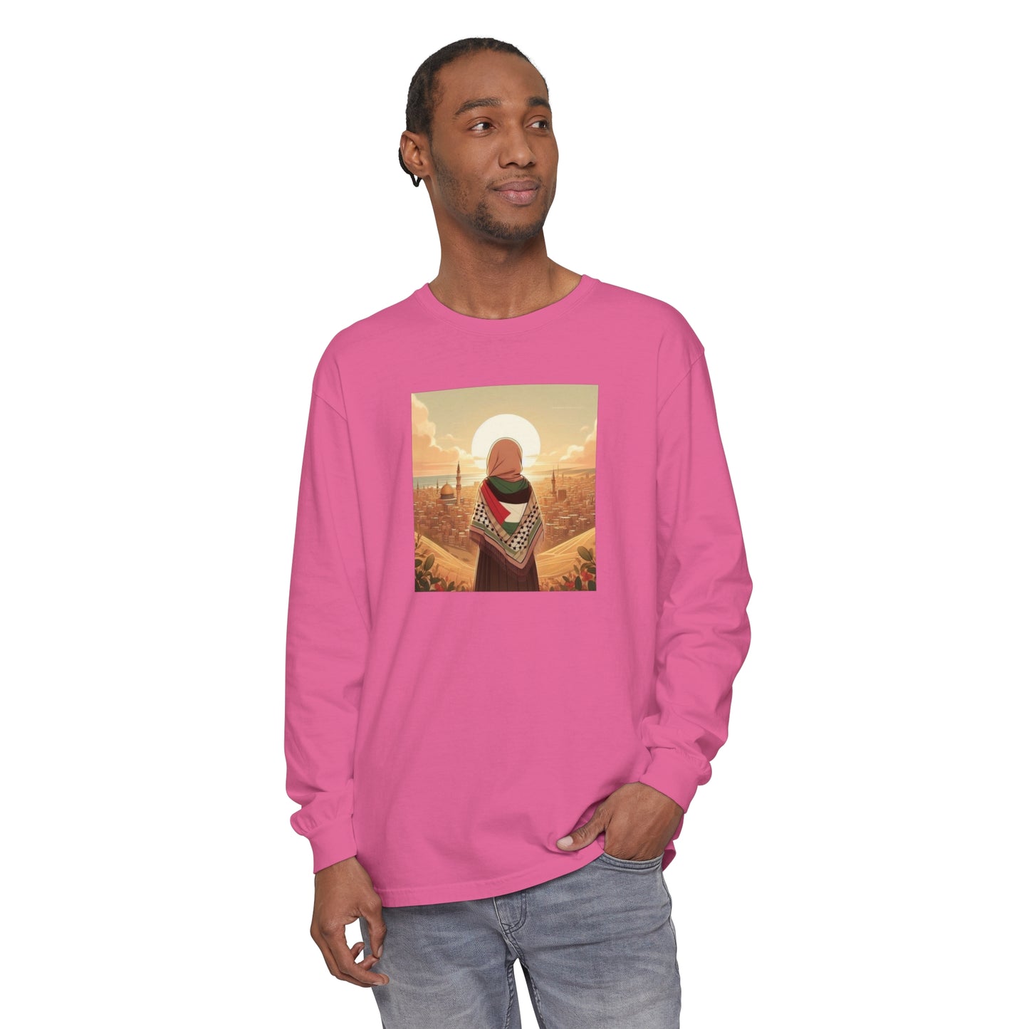 A Beautiful View Long Sleeve T-Shirt