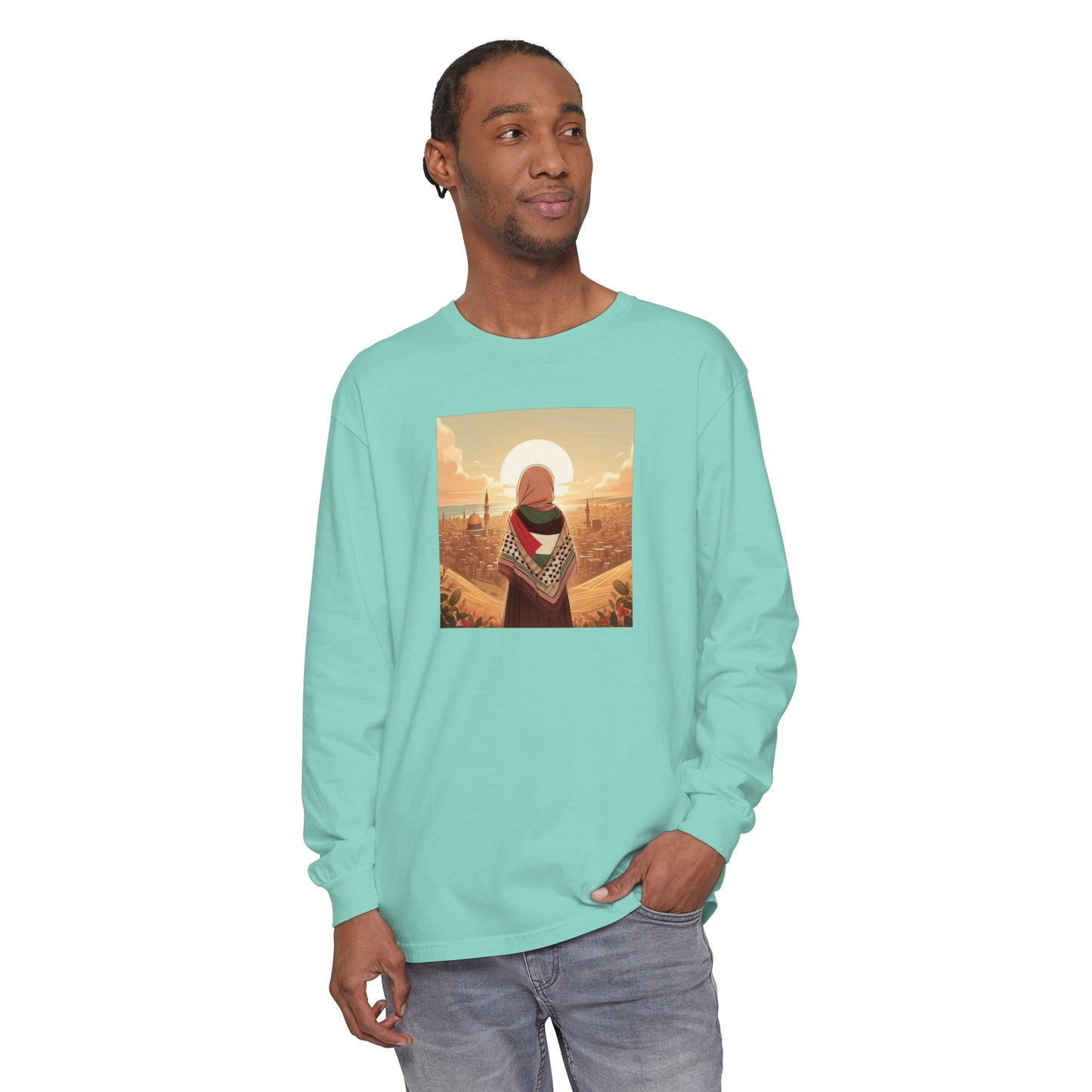 A Beautiful View Long Sleeve T-Shirt