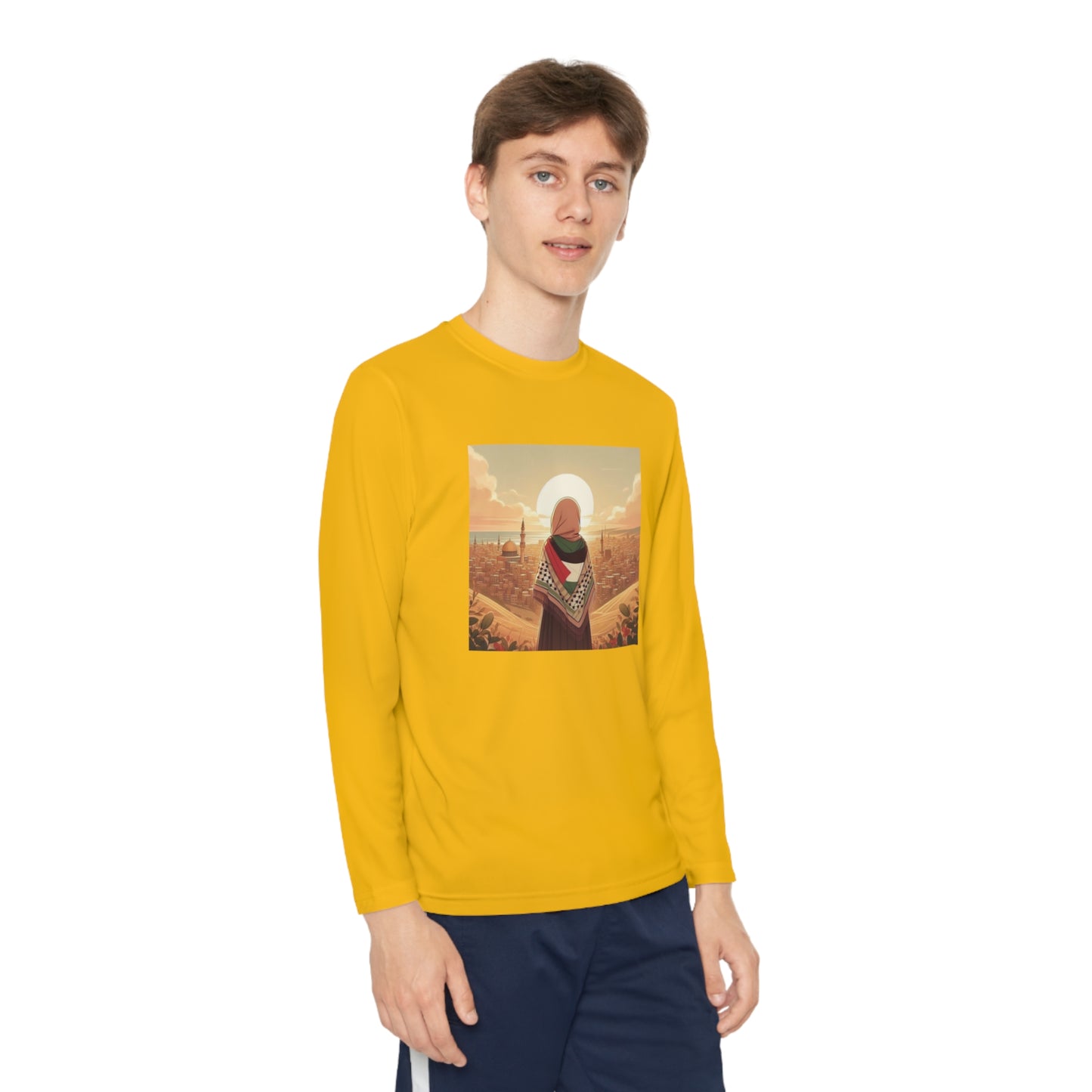 Youth Long Sleeve Beautiful View Tee