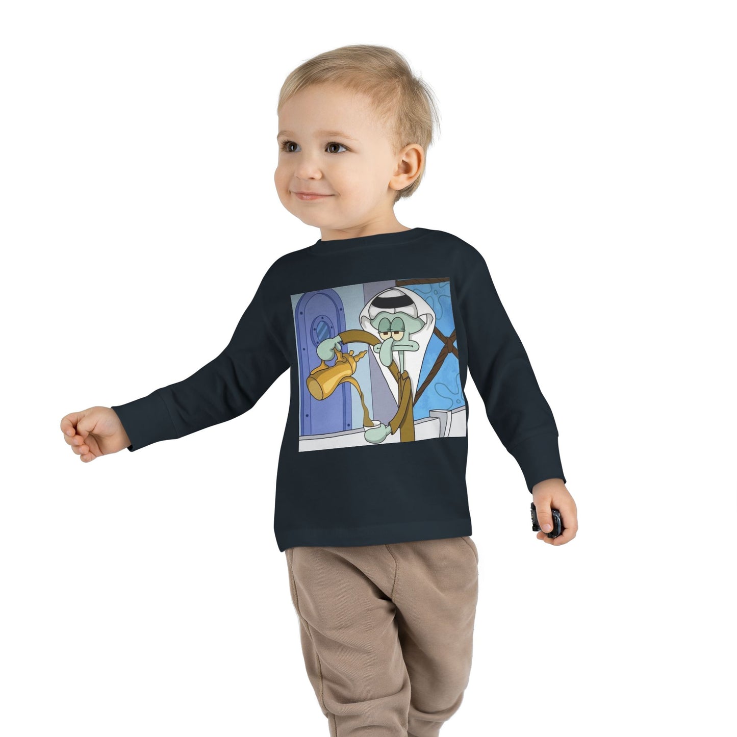 Toddler Squid Long Sleeve Tee