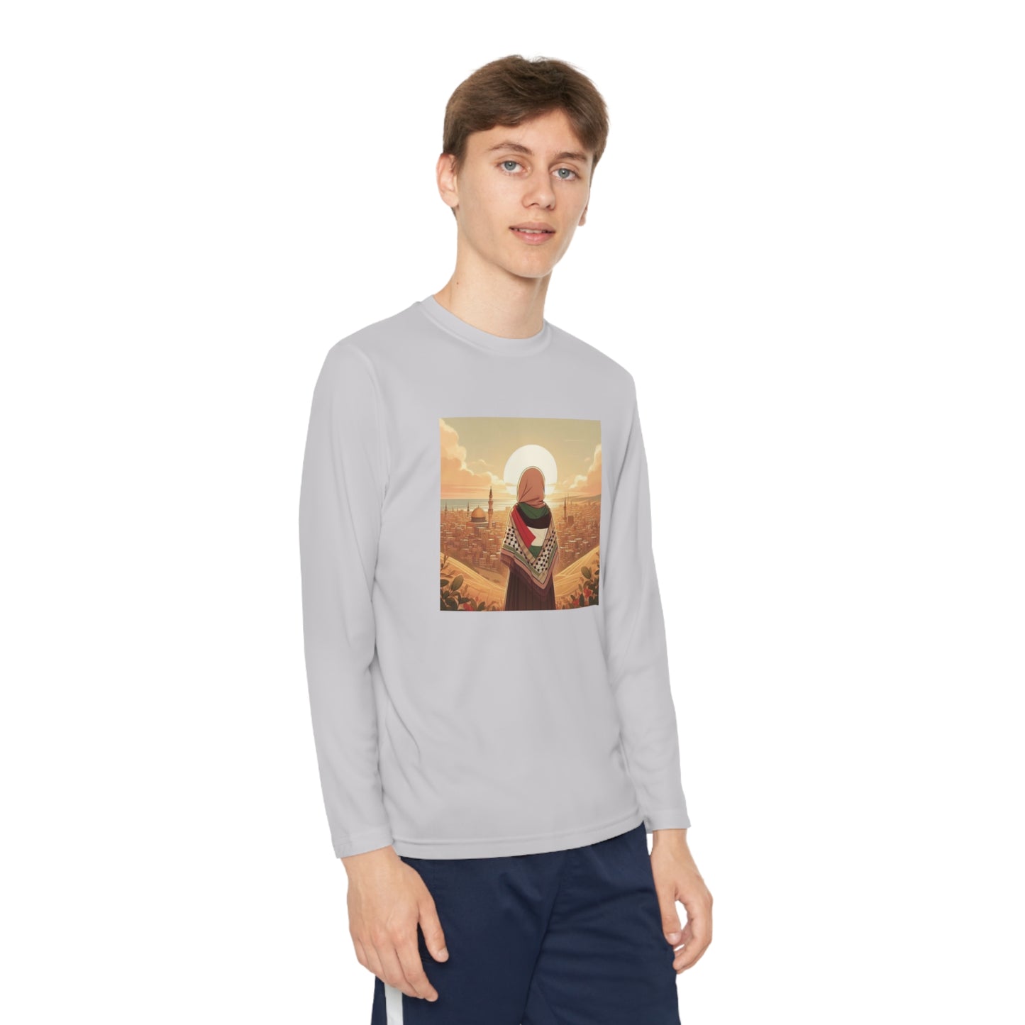 Youth Long Sleeve Beautiful View Tee