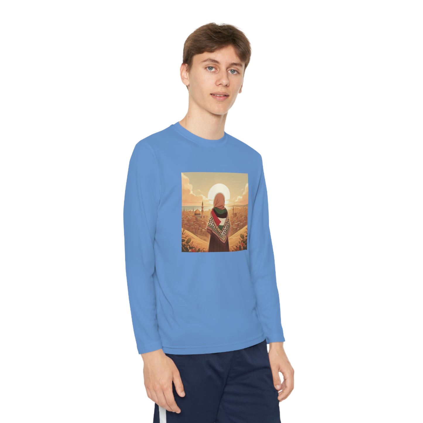 Youth Long Sleeve Beautiful View Tee