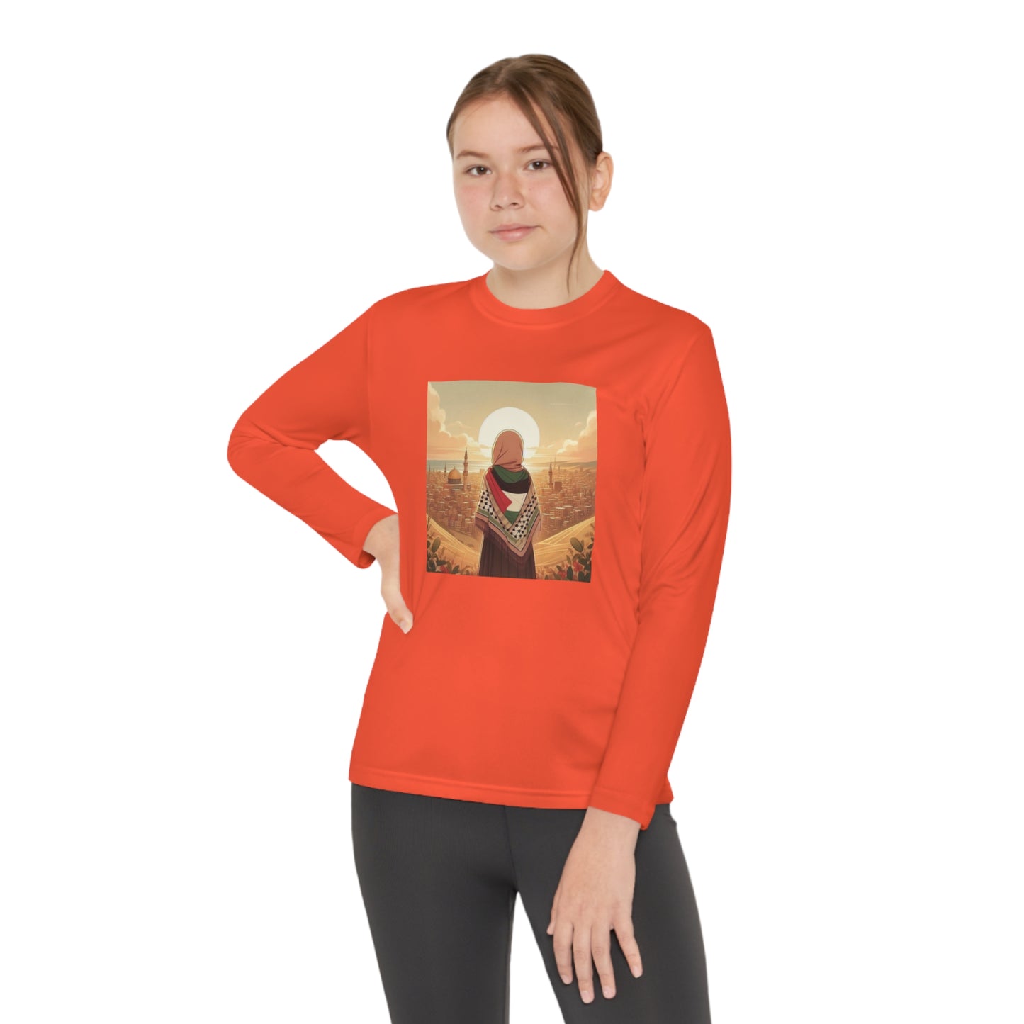 Youth Long Sleeve Beautiful View Tee