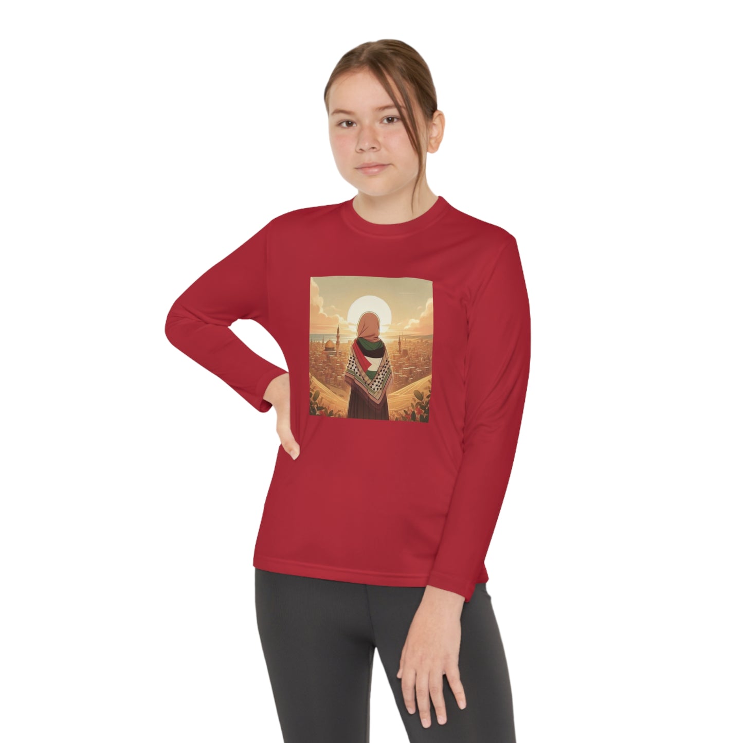 Youth Long Sleeve Beautiful View Tee