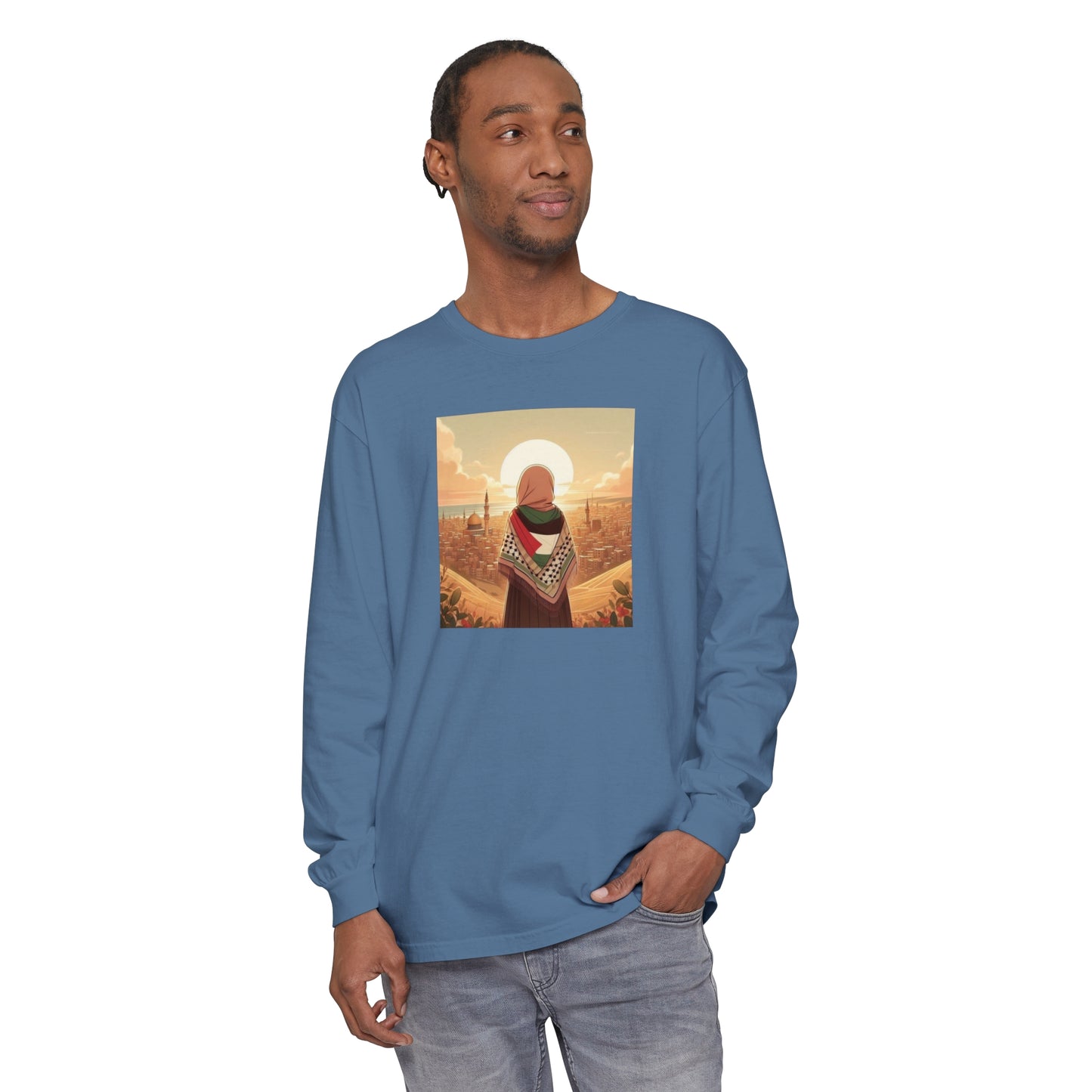 A Beautiful View Long Sleeve T-Shirt