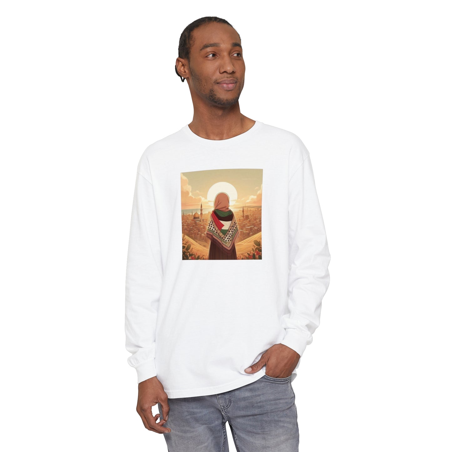 A Beautiful View Long Sleeve T-Shirt