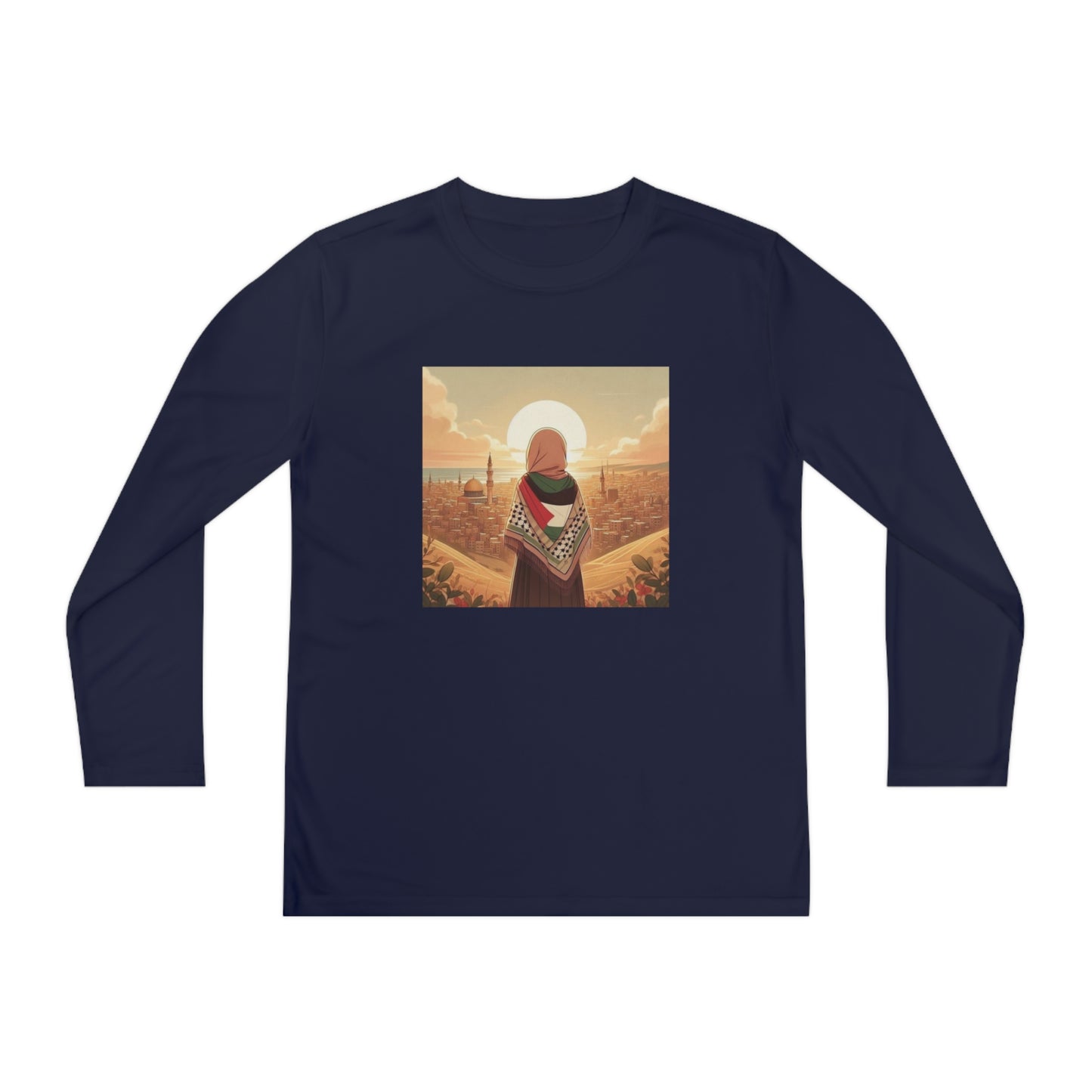 Youth Long Sleeve Beautiful View Tee