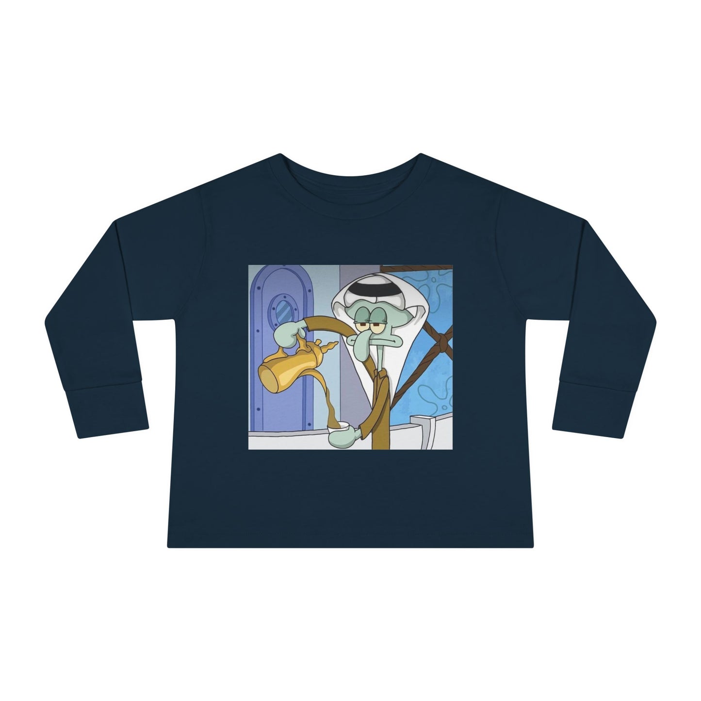 Toddler Squid Long Sleeve Tee