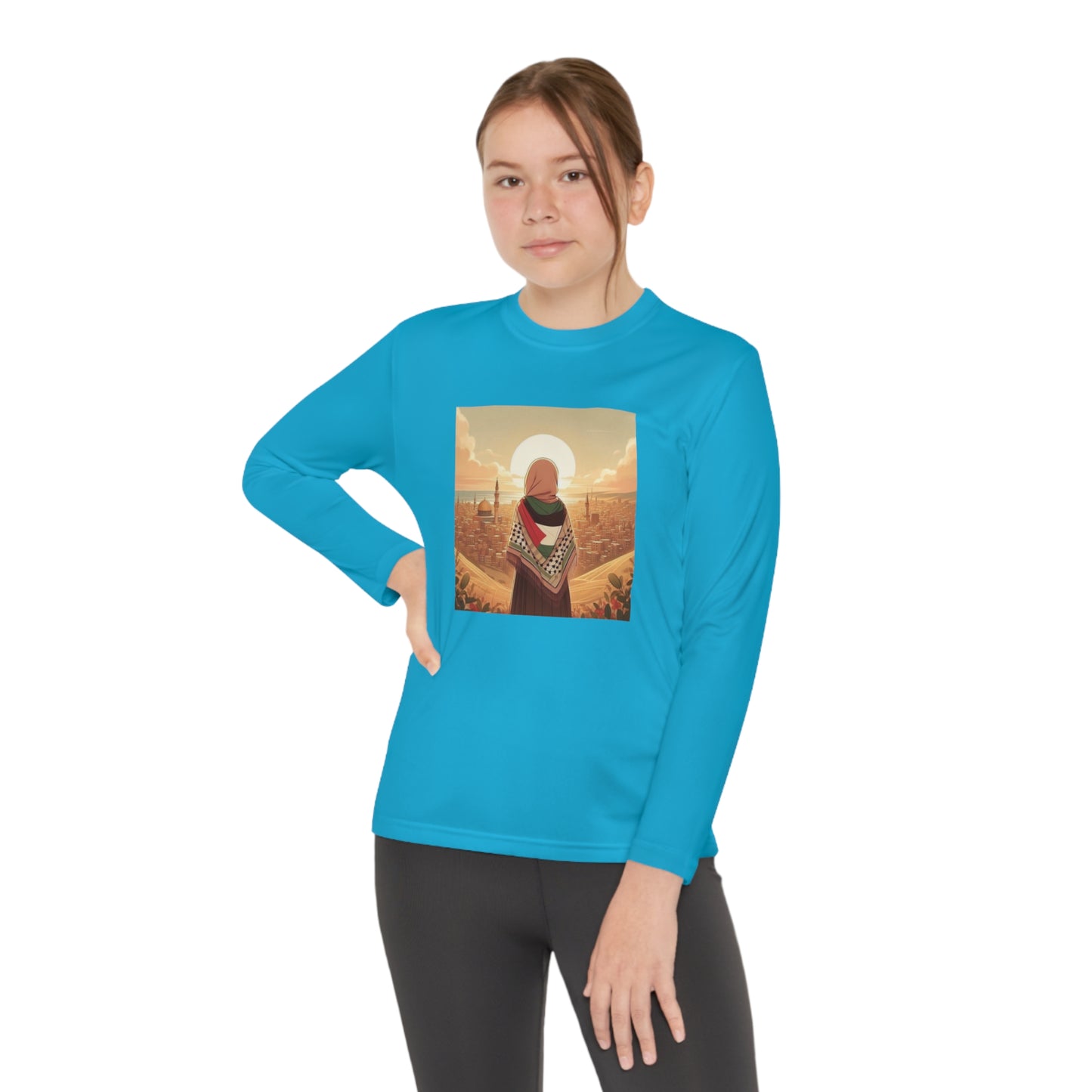 Youth Long Sleeve Beautiful View Tee