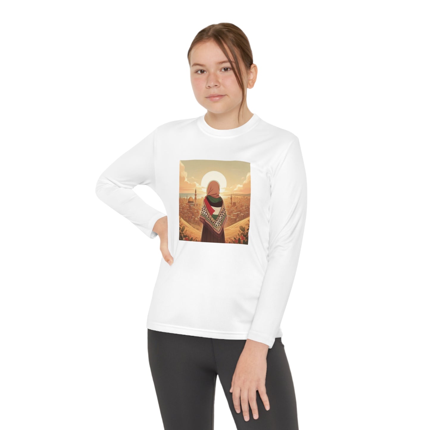Youth Long Sleeve Beautiful View Tee