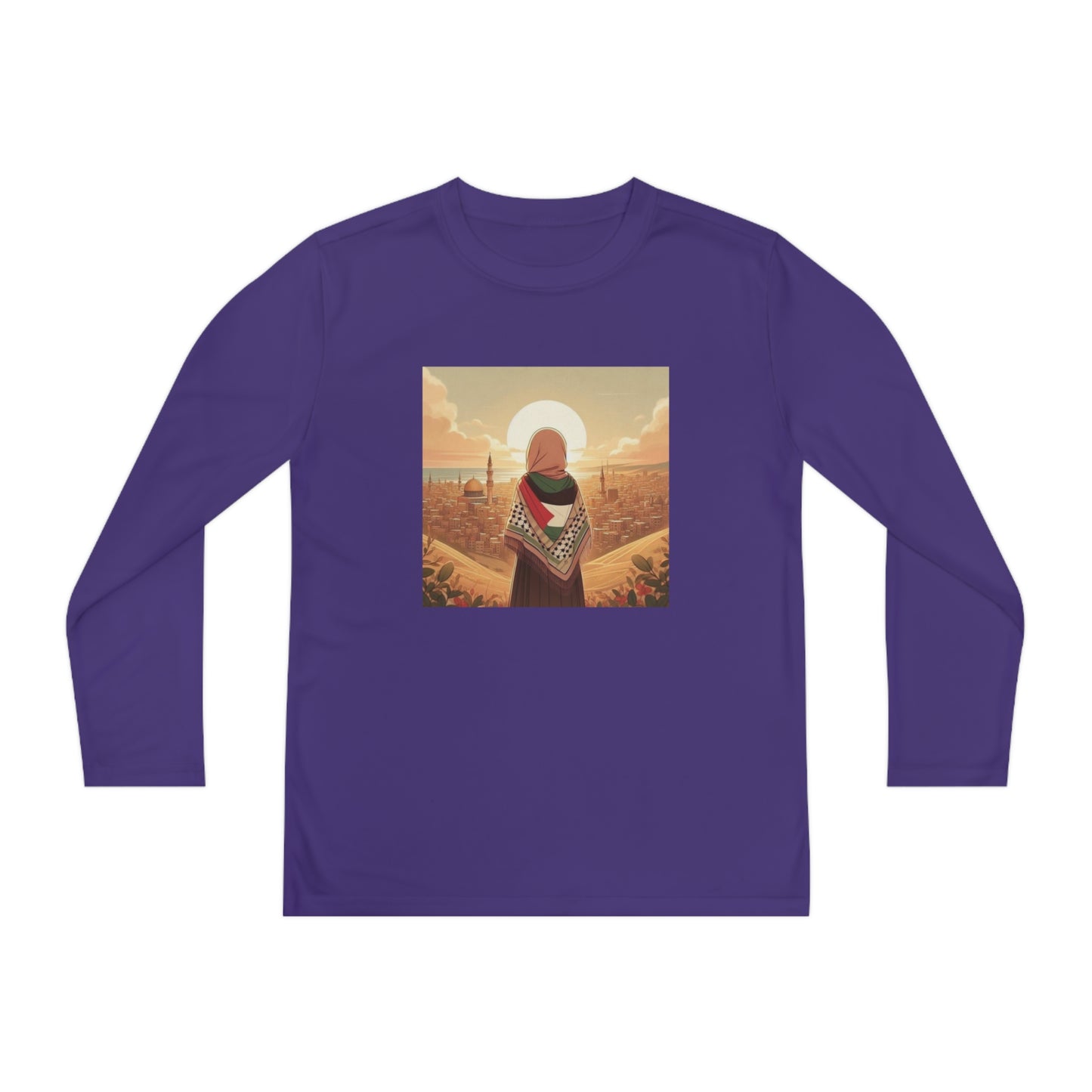 Youth Long Sleeve Beautiful View Tee