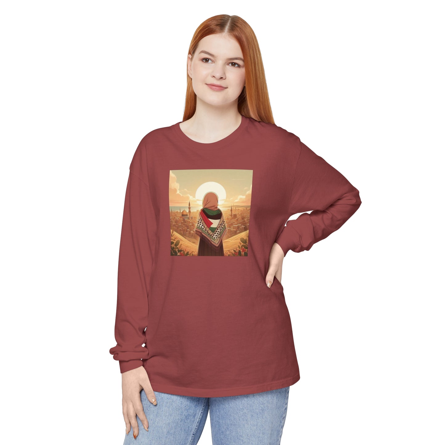 A Beautiful View Long Sleeve T-Shirt