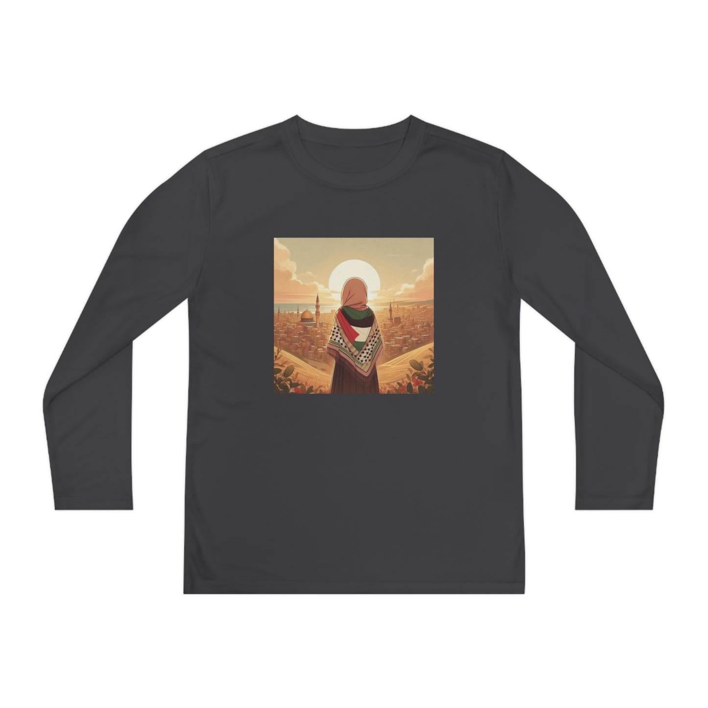 Youth Long Sleeve Beautiful View Tee