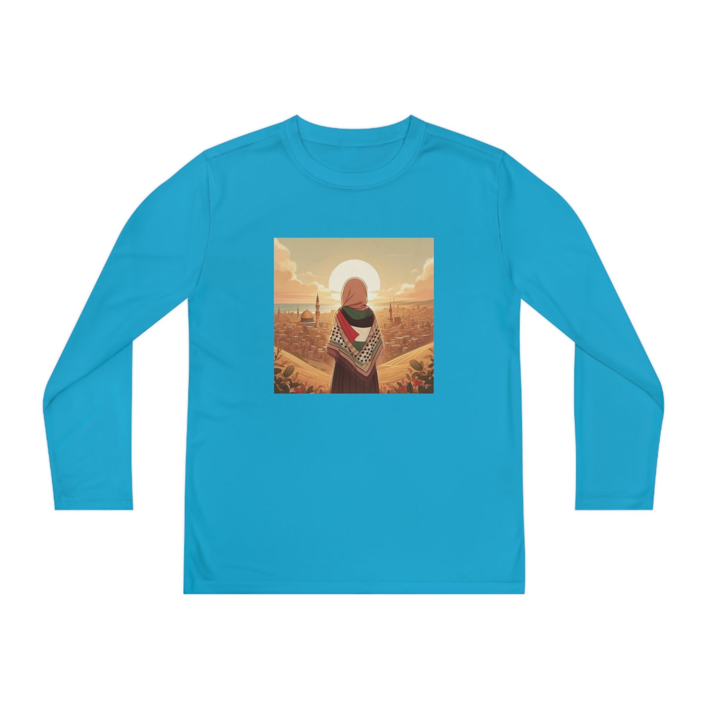 Youth Long Sleeve Beautiful View Tee
