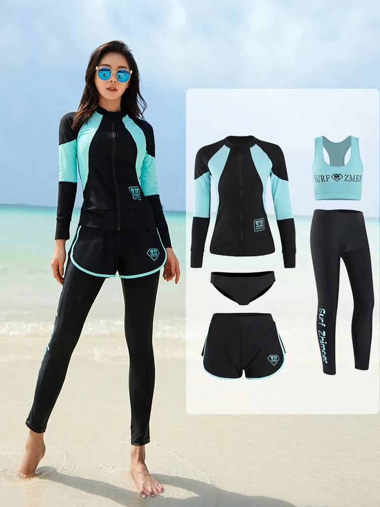 His and Hers Modest Beach Clothes