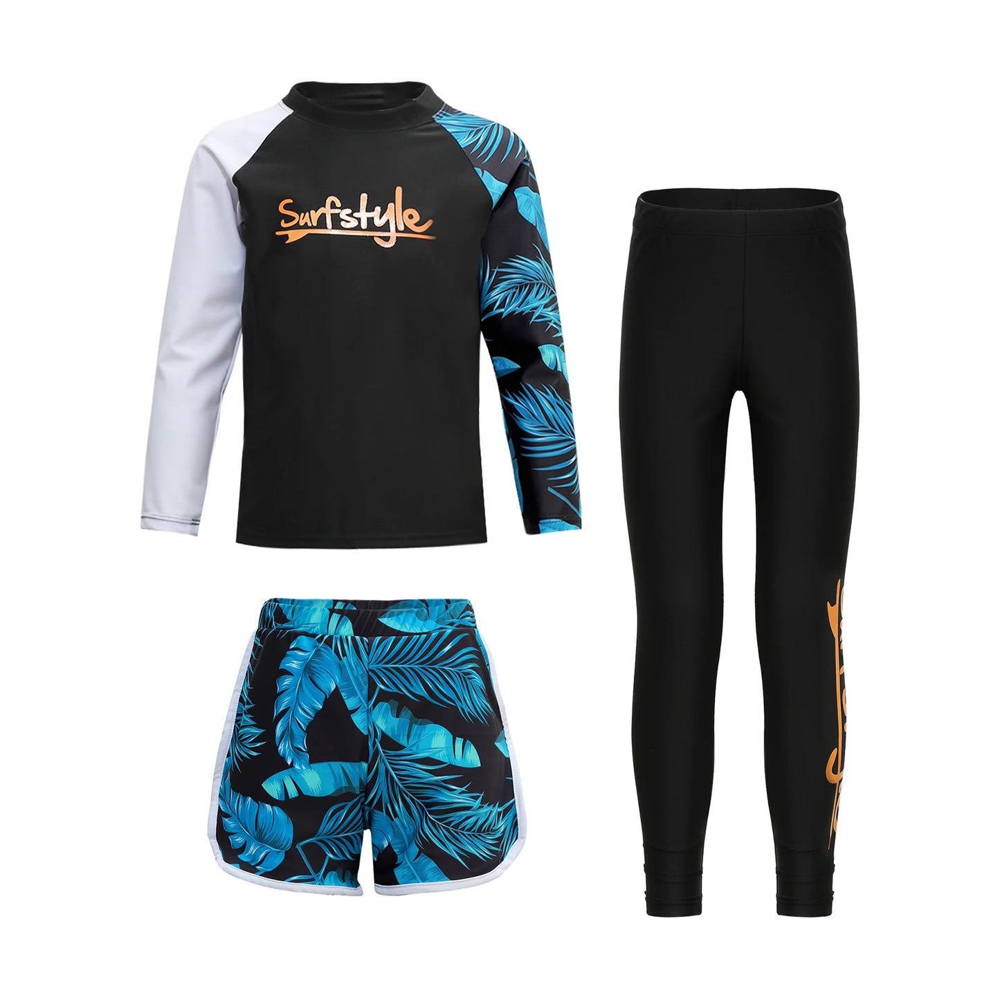 Kids 3 Piece Swimsuits