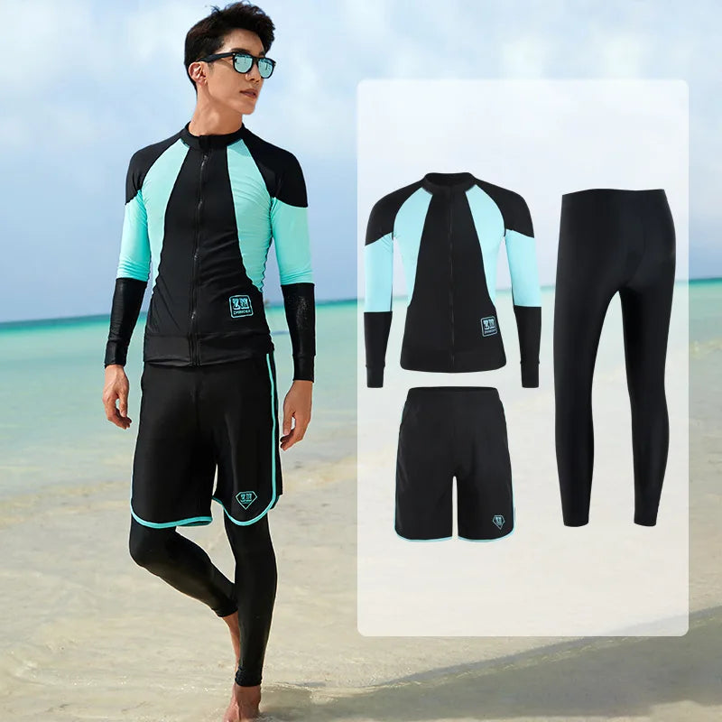 His and Hers Modest Beach Clothes