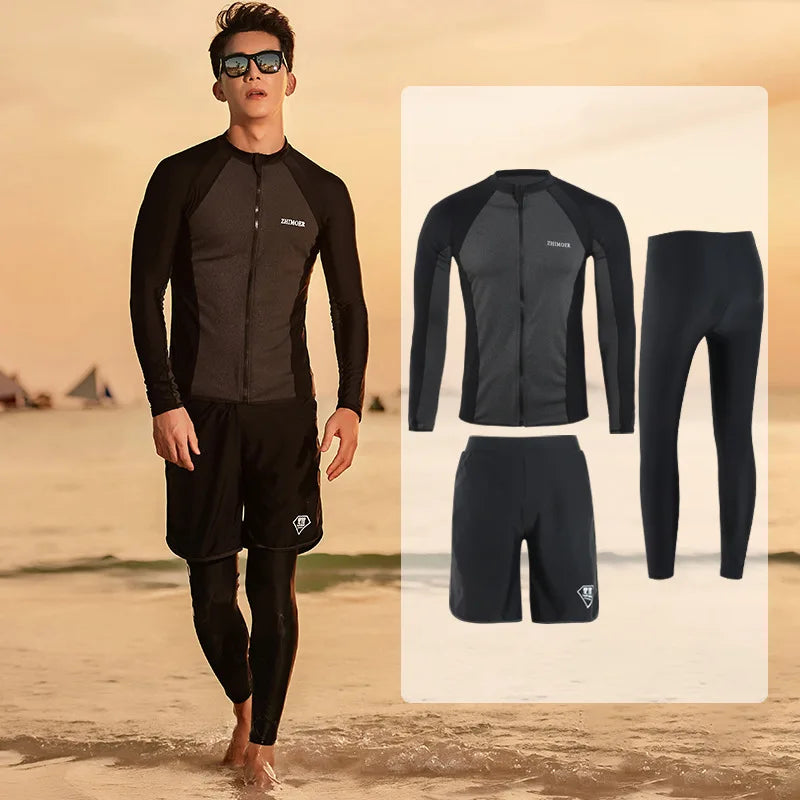 His and Hers Modest Beach Clothes
