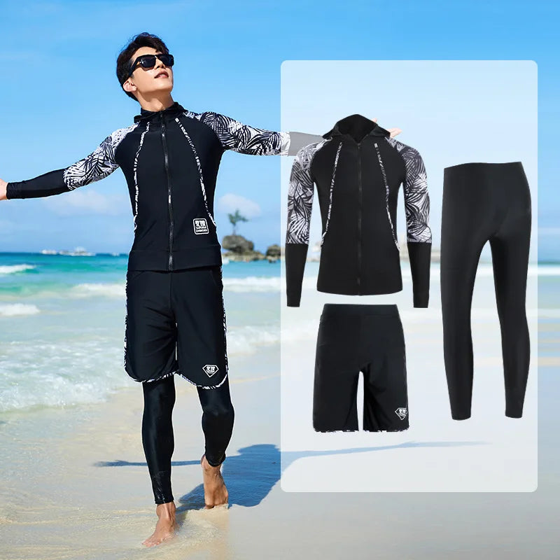 His and Hers Modest Beach Clothes